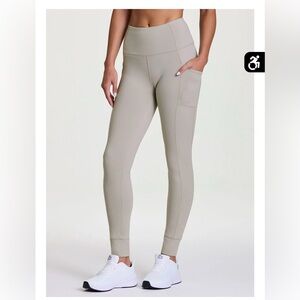 Avalanche Women's Gray High-Waist Leggings